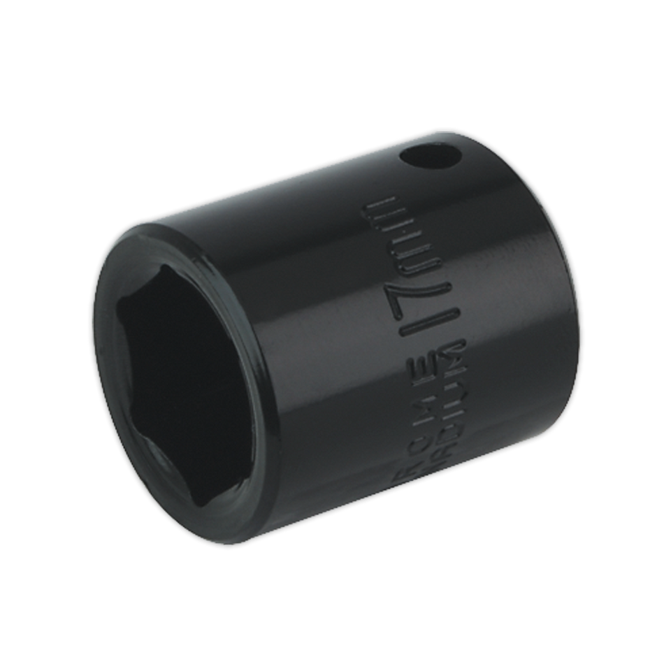 IS3817 Premier Impact Socket 3/8"Sq Drive 17mm
