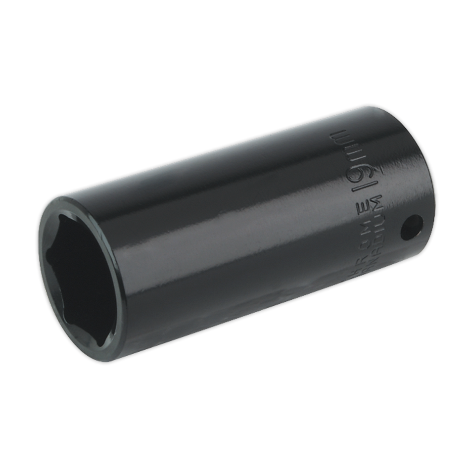 IS3819D Premier Deep Impact Socket 3/8"Sq Drive 19mm