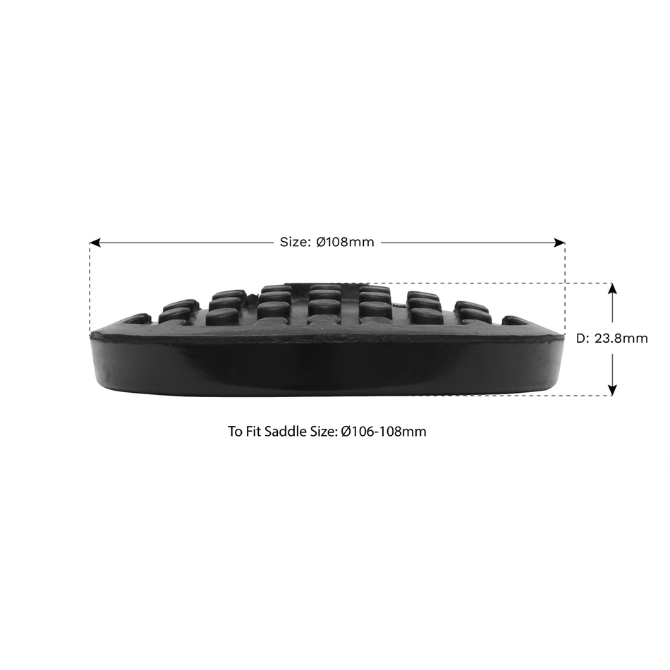 JP10 Safety Rubber Jack Pad - Type C