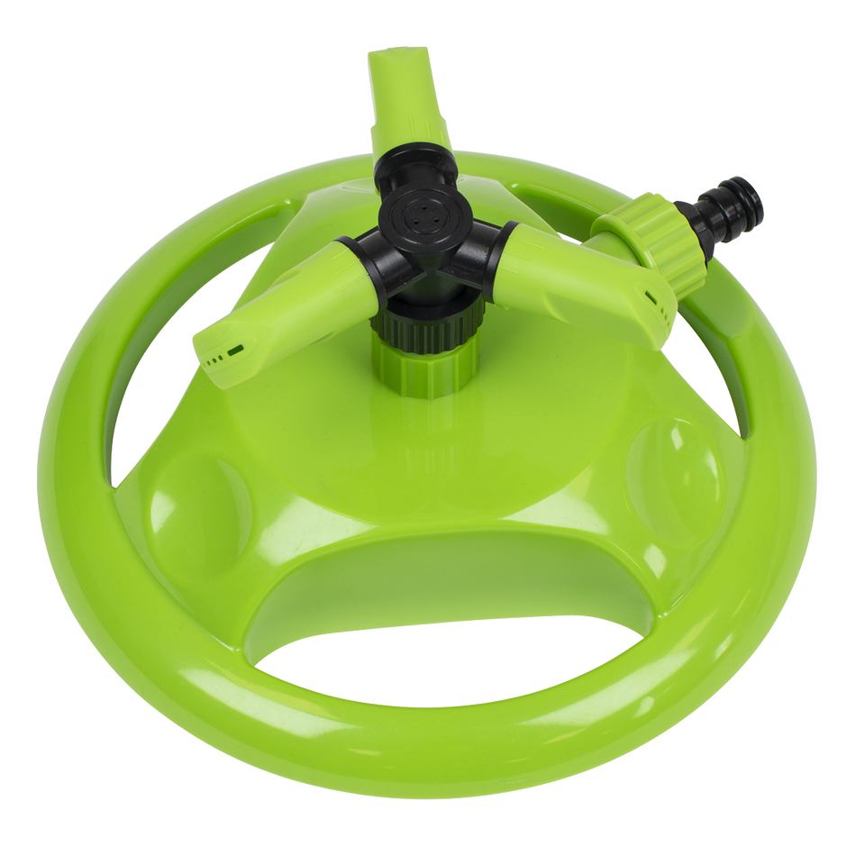 JS2023 Adjustable Rotating Garden Sprinkler 3-Arm