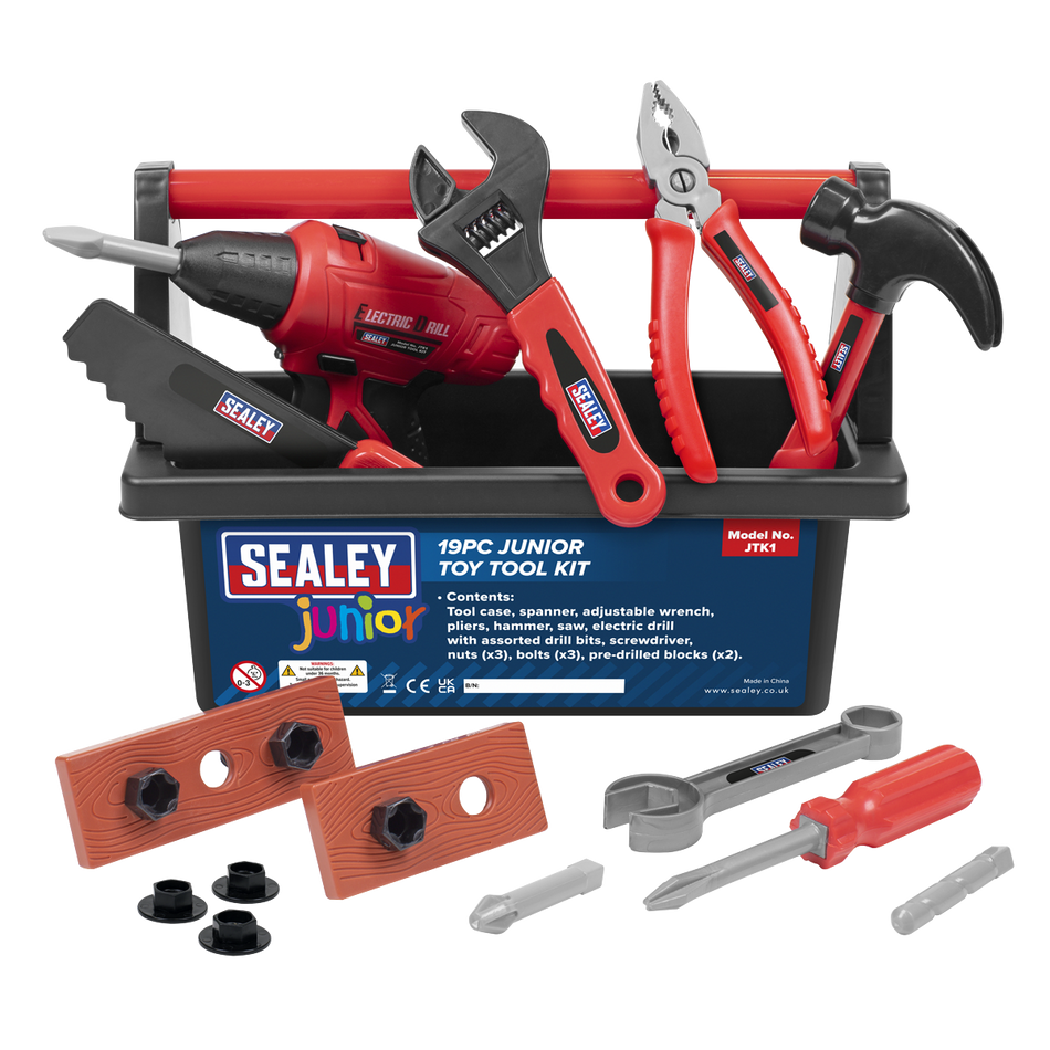 JTK1 Junior Toy Tool Set 19pc