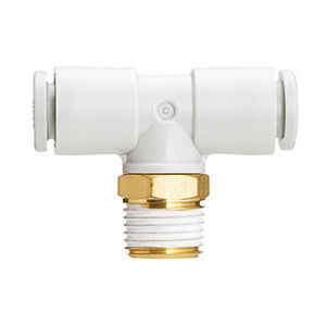 KQ2T08-03AS Brass Fitting 3/8 Male Thread 8mm Tube