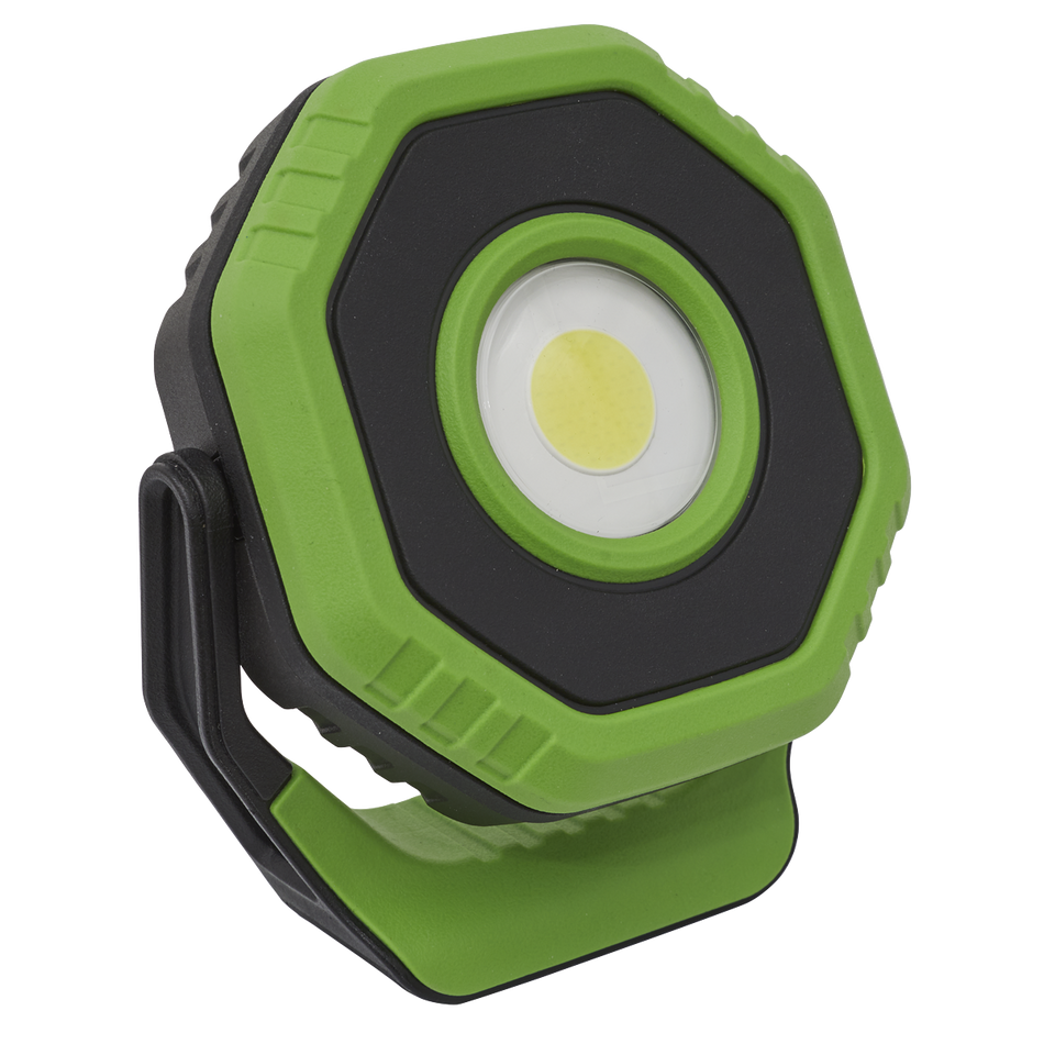 360deg Rechargeable Pocket Floodlight with Magnet 14W COB LED - Green