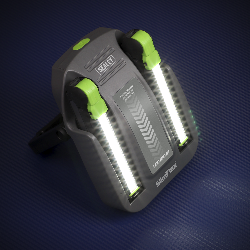 LED1801K Rechargeable Floodlight/Folding Inspection Light Docking Station Kit