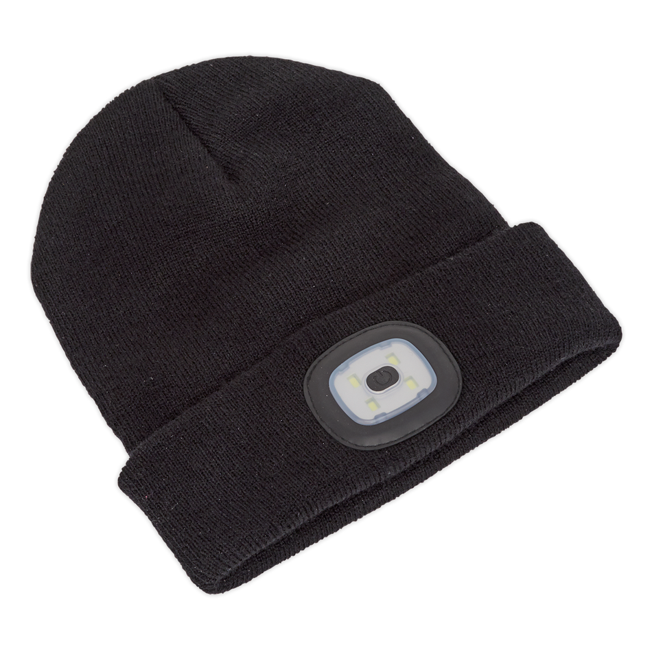 LED185 Rechargeable USB Beanie Hat 1W SMD LED