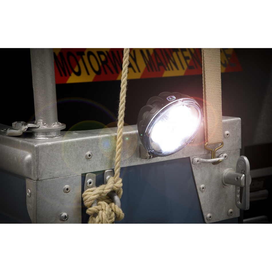 LED1R Mini Round Worklight with Adjustable Bracket 12W SMD LED