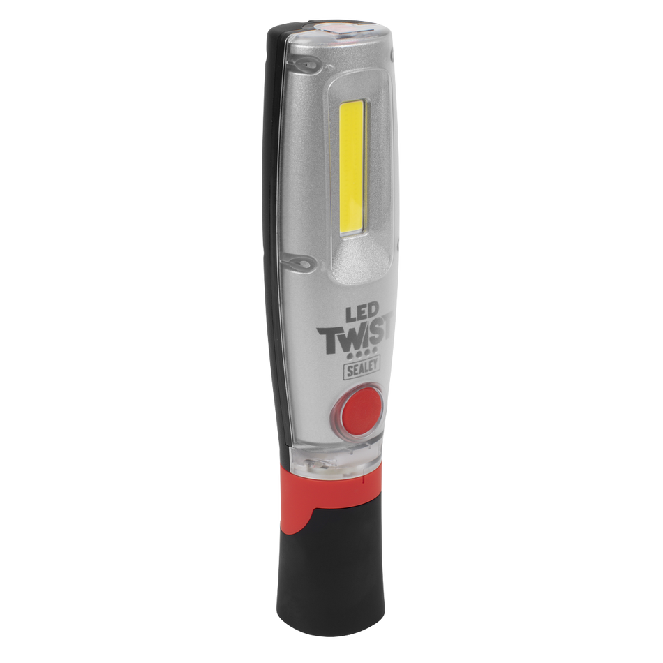 LED2001 LED Twist Rechargeable Inspection Light 16W COB & 1W SMD