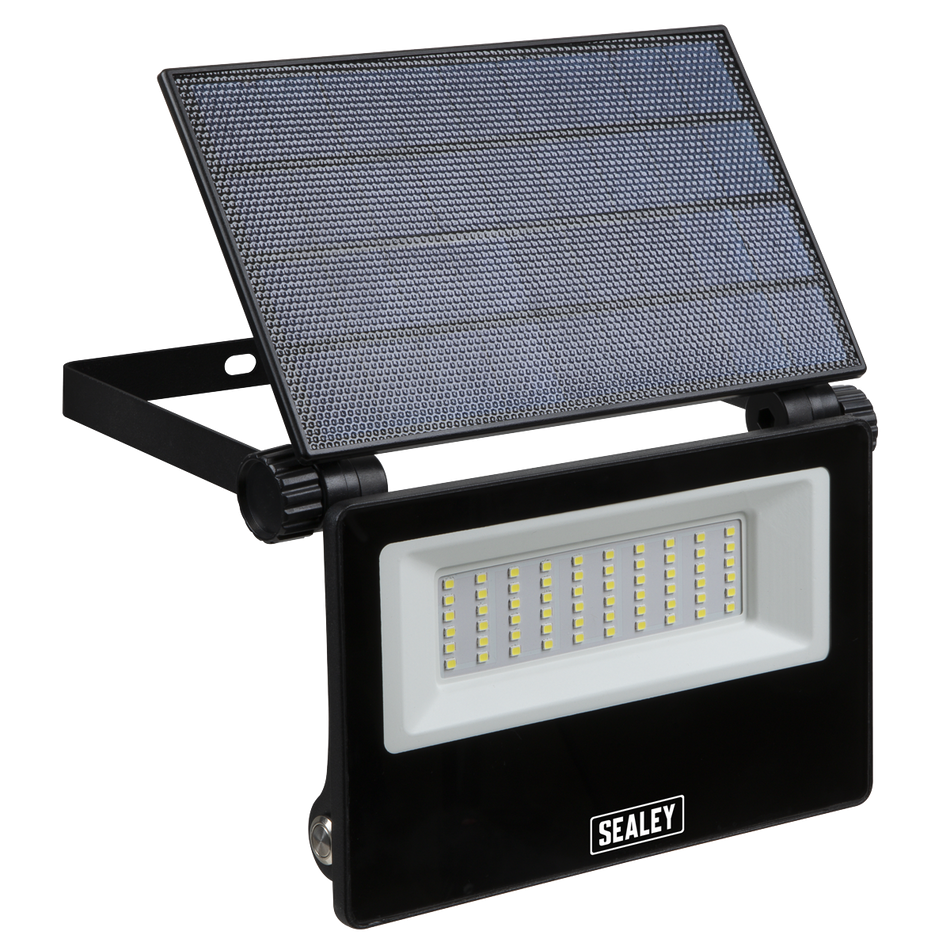 LED30S Extra-Slim Solar Floodlight with Wall Bracket 30W SMD LED