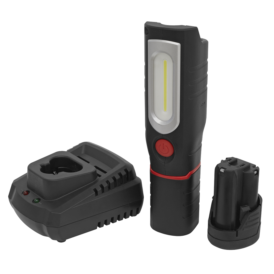 LED36012VCOMBO1 SV12 Series 8W COB LED Inspection Light with Battery & Charger Combo 12V