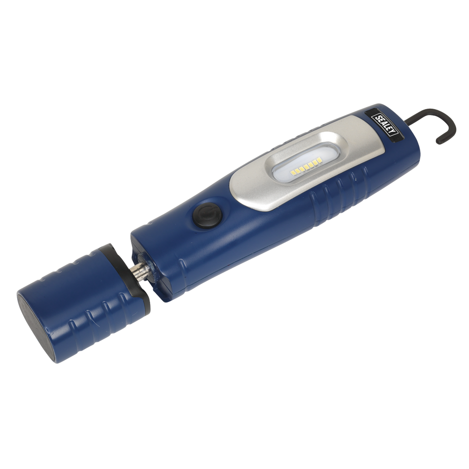 Rechargeable 360deg Inspection Light 4W & 3W SMD LED - Blue