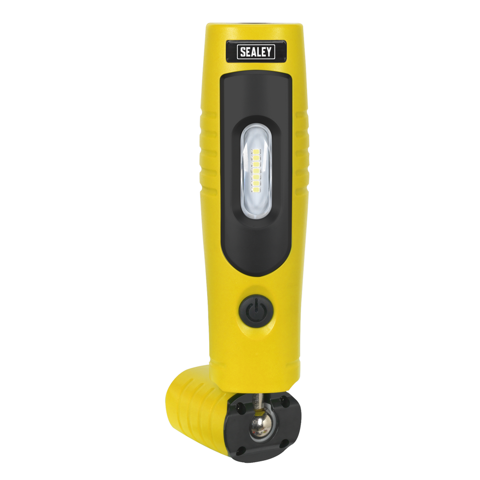Rechargeable 360deg Inspection Light 4W & 3W SMD LED - Yellow