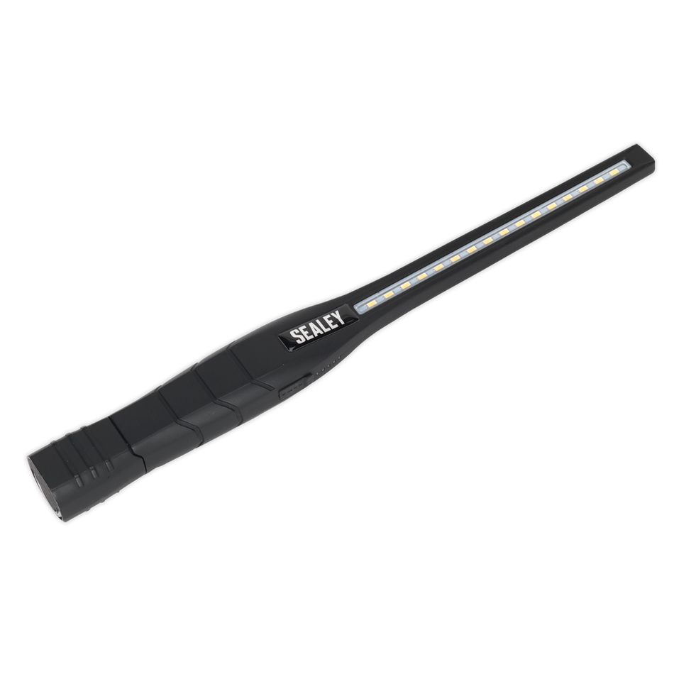 Rechargeable 360deg Slim Inspection Light 8W & 1W SMD LED - Black