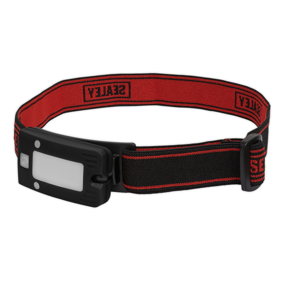 LED360HT Rechargeable Head Torch with Auto-Sensor 2W COB LED - Black