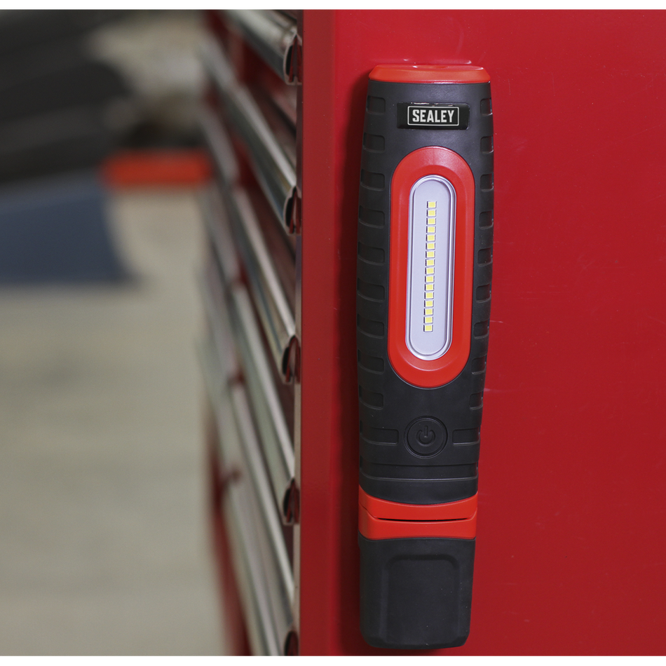 Rechargeable 360deg Inspection Light 10W & 3W SMD LED - Black