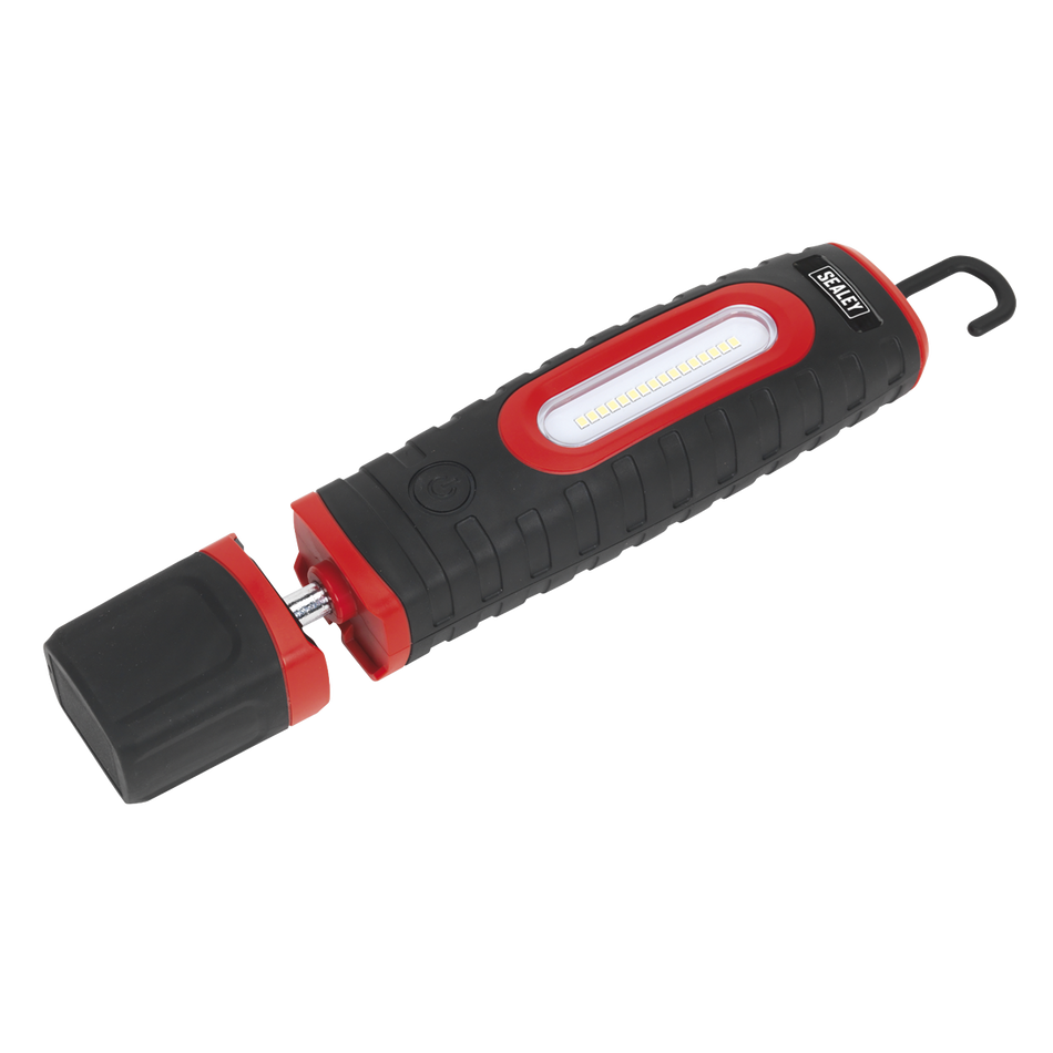 Rechargeable 360deg Inspection Light 10W & 3W SMD LED - Black