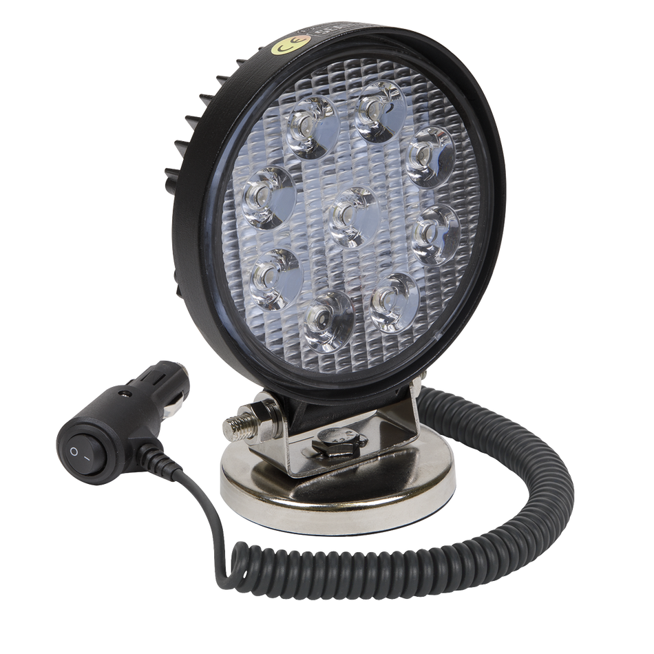 LED3RM Round Worklight with Magnetic Base 27W SMD LED