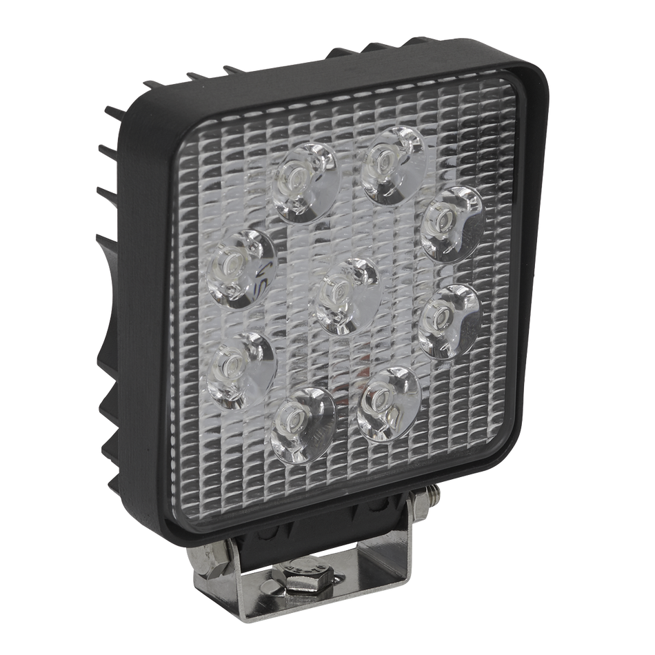 LED3S Square Worklight with Adjustable Bracket 27W SMD LED