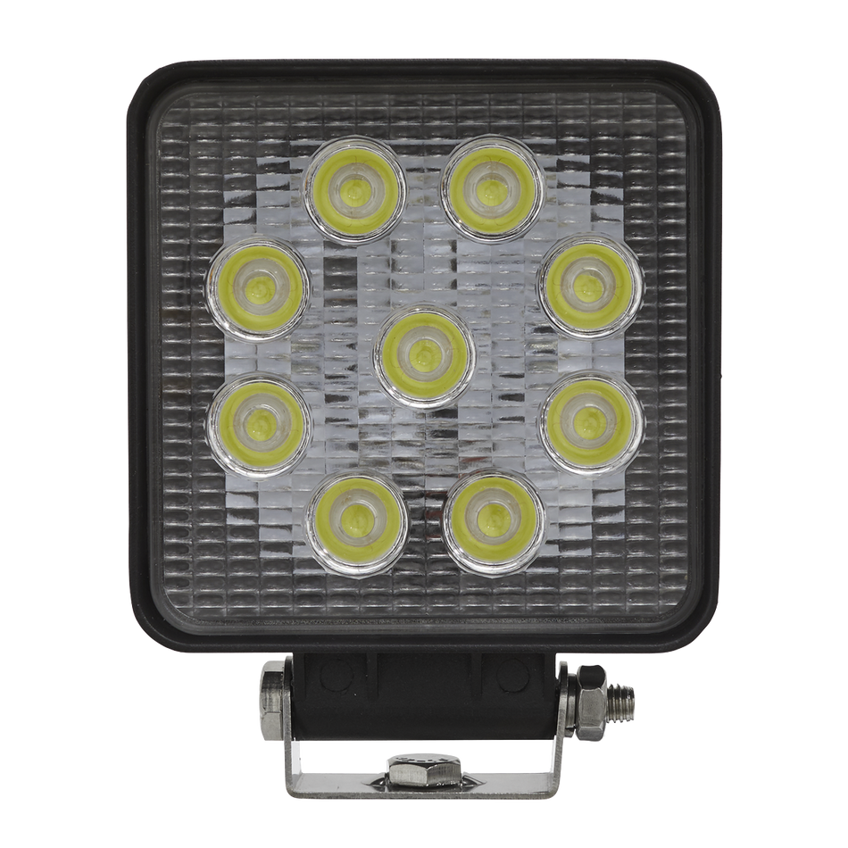 LED3S Square Worklight with Adjustable Bracket 27W SMD LED