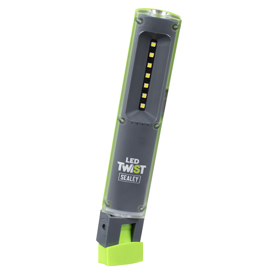 LED401G LED Twist Rechargeable Inspection Light 2W & 1W SMD LED