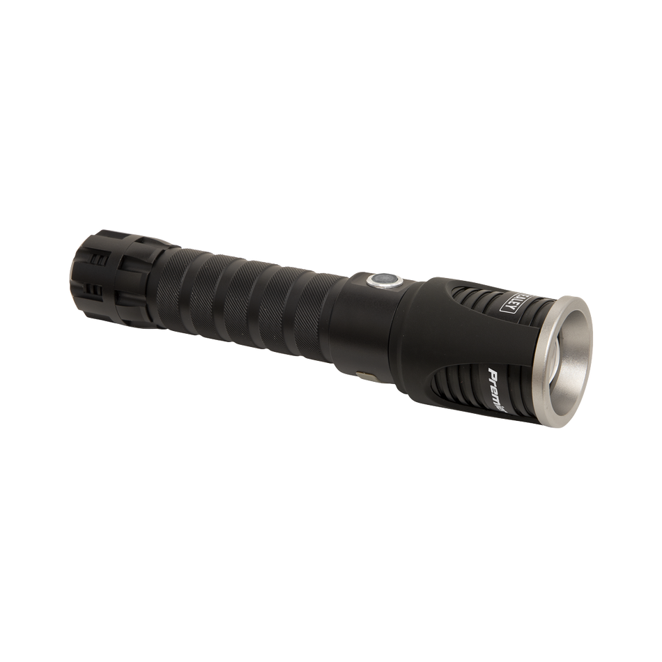 LED4492 Rechargeable Aluminium Torch with Adjustable Focus 10W SMD LED