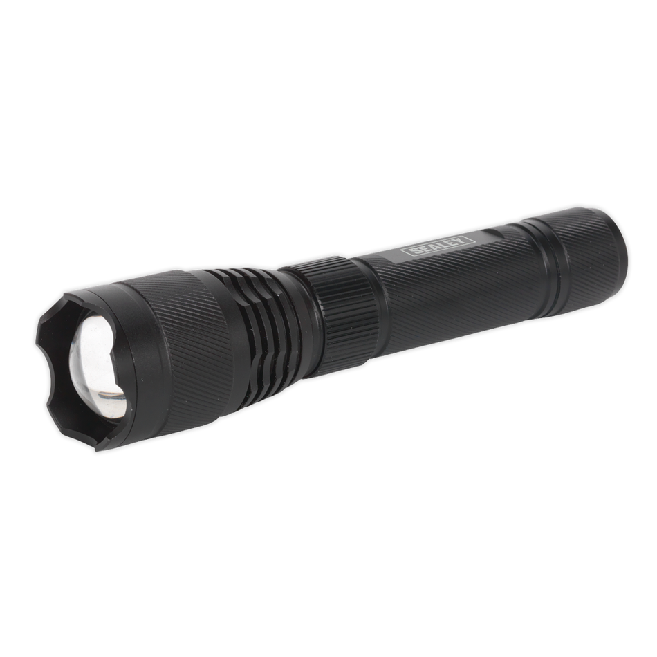 LED449 Rechargeable Aluminium Torch with Adjustable Focus 10W SMD LED