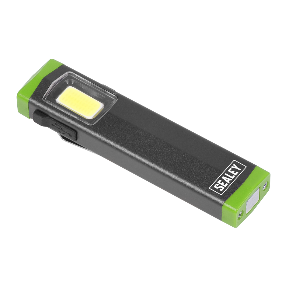 LED500SB Mini Super Beam Aluminium Pocket Light 3W COB LED