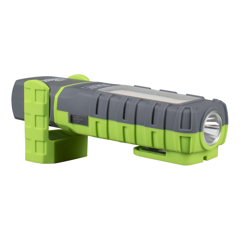 LED601G LED Twist Rechargeable Inspection Light 5W COB & 1W SMD