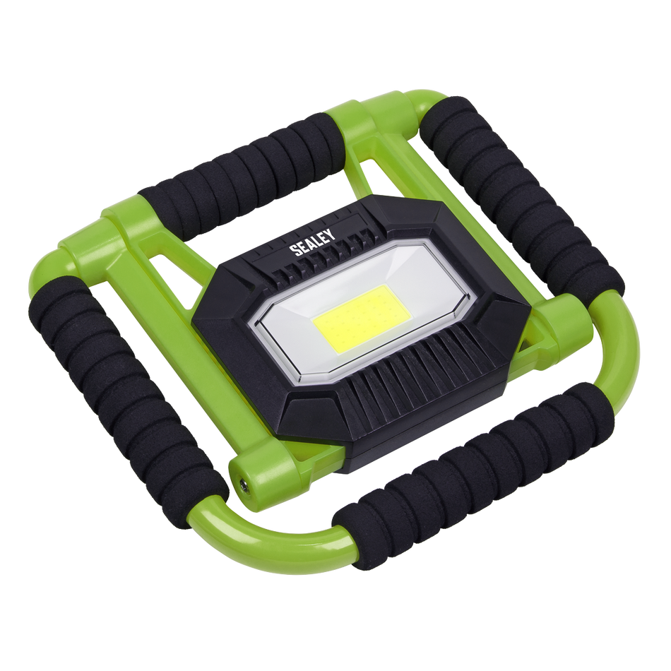 LEDFL10W Rechargeable Portable Fold Flat Floodlight 10W COB LED