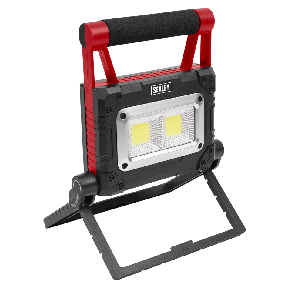 LEDFL15WS Rechargeable Solar Powered Portable Floodlight 15W COB LED