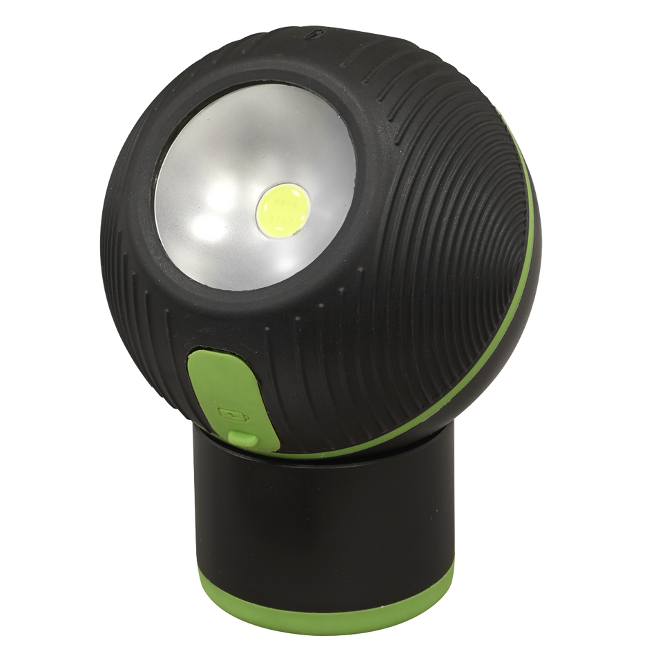 LEDSPH01 Magnetic Rotating Spotlight 6W COB LED