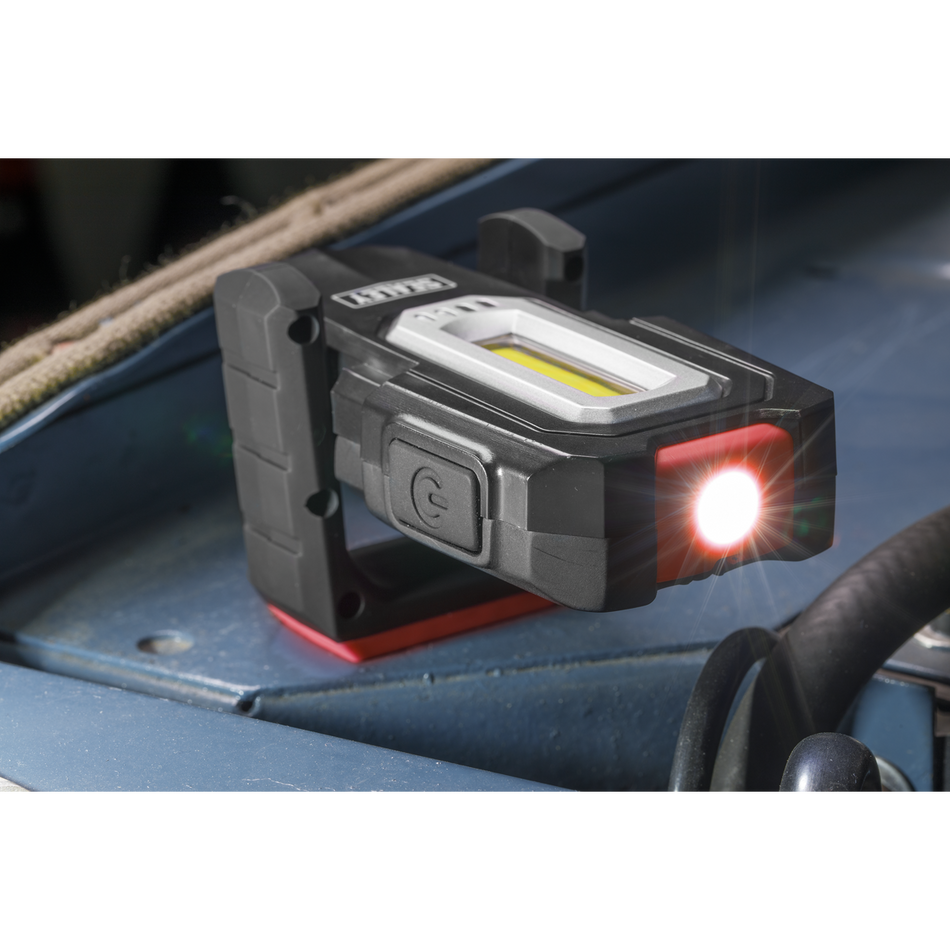 LEDWC03 Wireless Rechargeable Inspection Light 3W COB & 1W SMD LED