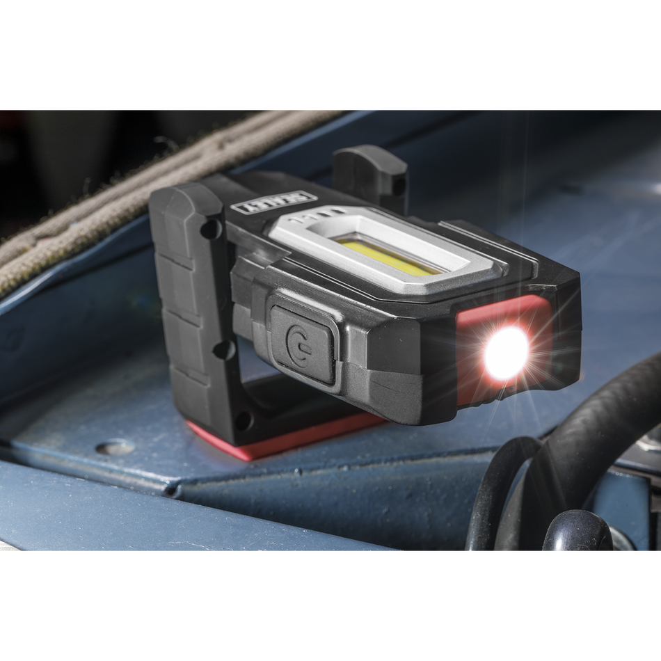 LEDWCBCOMBO4 Inspection Light with Double Wireless Charging Base 5W & 3W COB LED