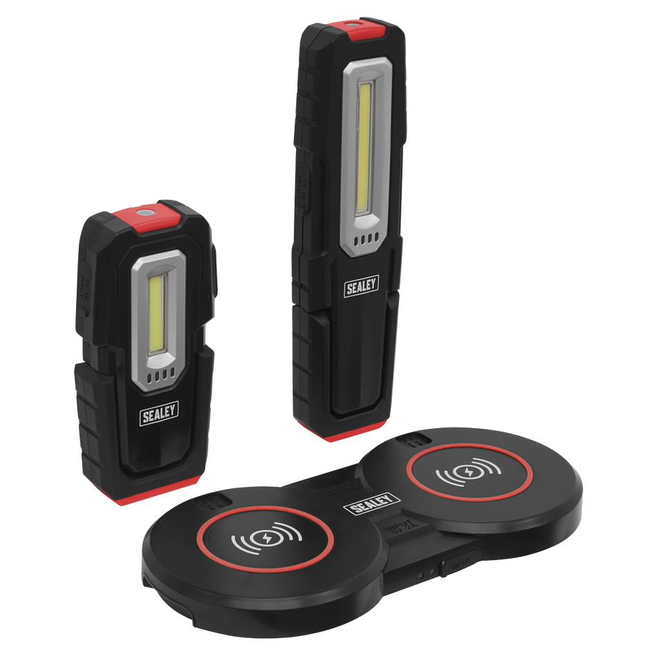LEDWCBCOMBO4 Inspection Light with Double Wireless Charging Base 5W & 3W COB LED