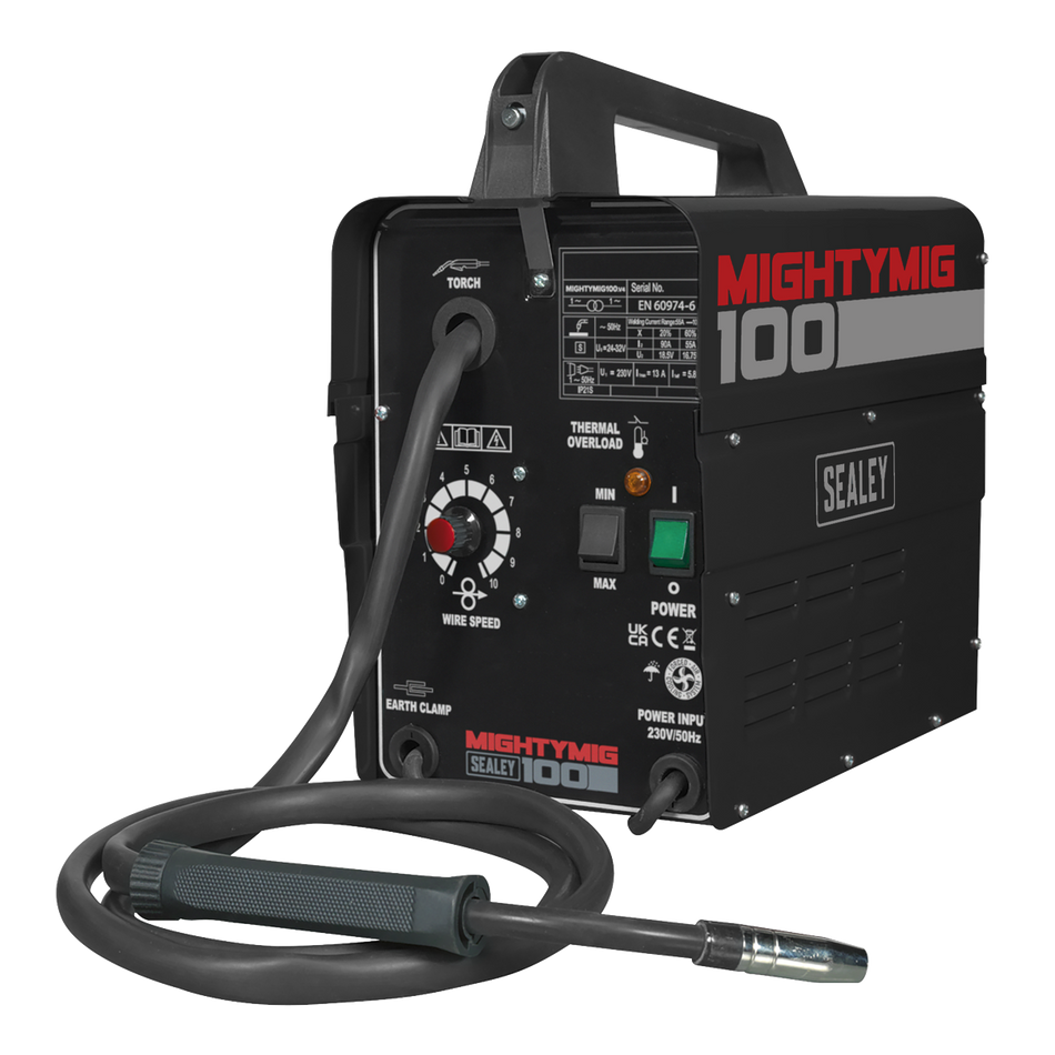MIGHTYMIG100 Gasless MIG Welder 100A 230V