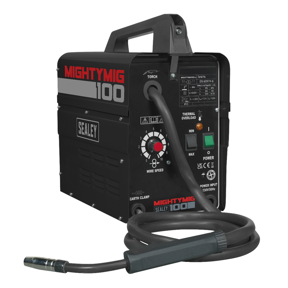 MIGHTYMIG100 Gasless MIG Welder 100A 230V