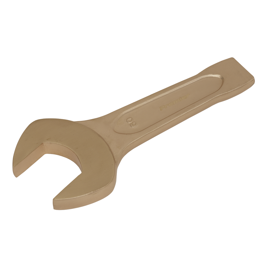 NS027 Premier Non-Sparking Open-End Slogging Spanner 60mm