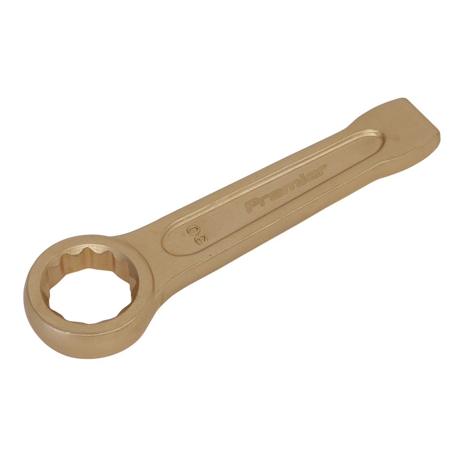 NS031 Premier Non-Sparking Ring End Slogging Spanner 30mm