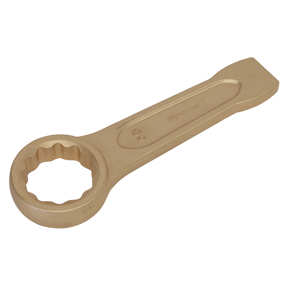 NS036 Premier Non-Sparking Ring End Slogging Spanner 50mm