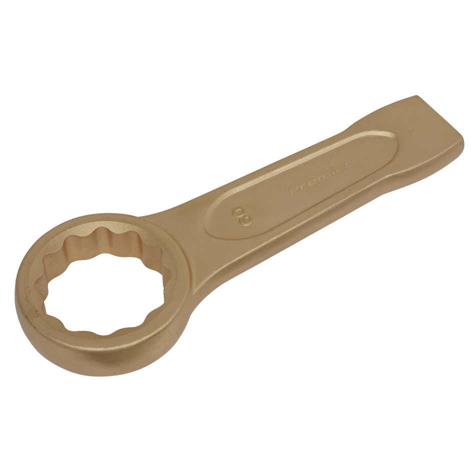 NS038 Premier Non-Sparking Ring End Slogging Spanner 60mm