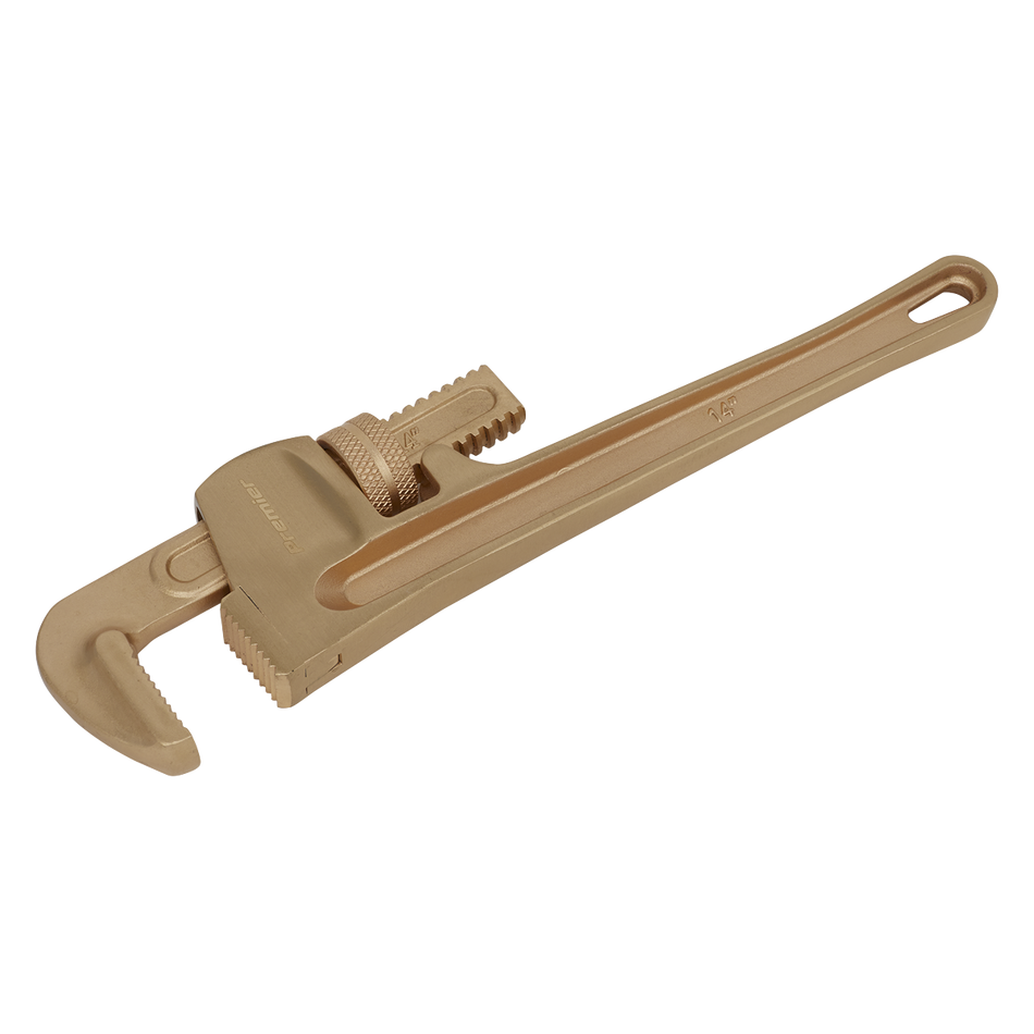 NS071 Premier Non-Sparking Pipe Wrench 350mm