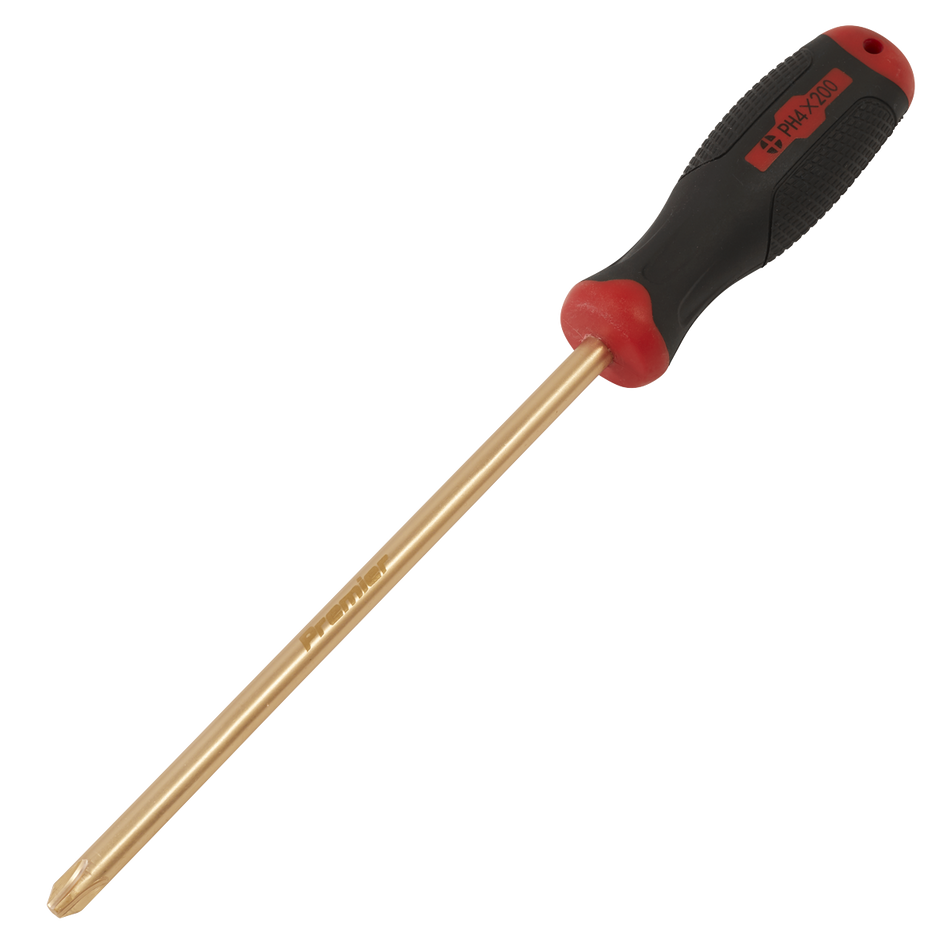 NS099 Screwdriver Phillips #4 x 200mm - Non-Sparking
