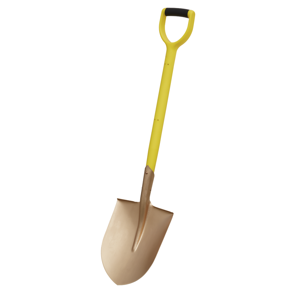 NS107 Premier Non-Sparking Round Point Shovel 240 x 420 x 990mm
