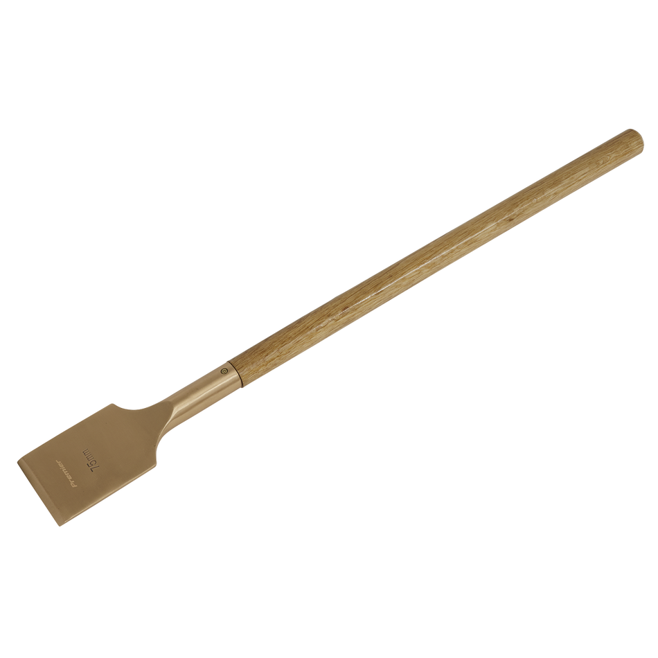 NS113 Premier Non-Sparking Scraper with Long Handle 75 x 705mm