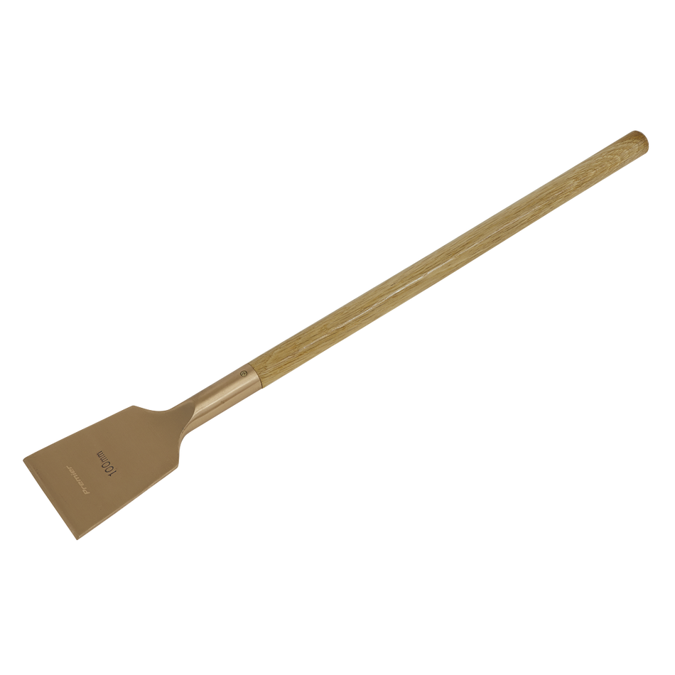 NS114 Premier Non-Sparking Scraper with Long Handle 100 x 720mm