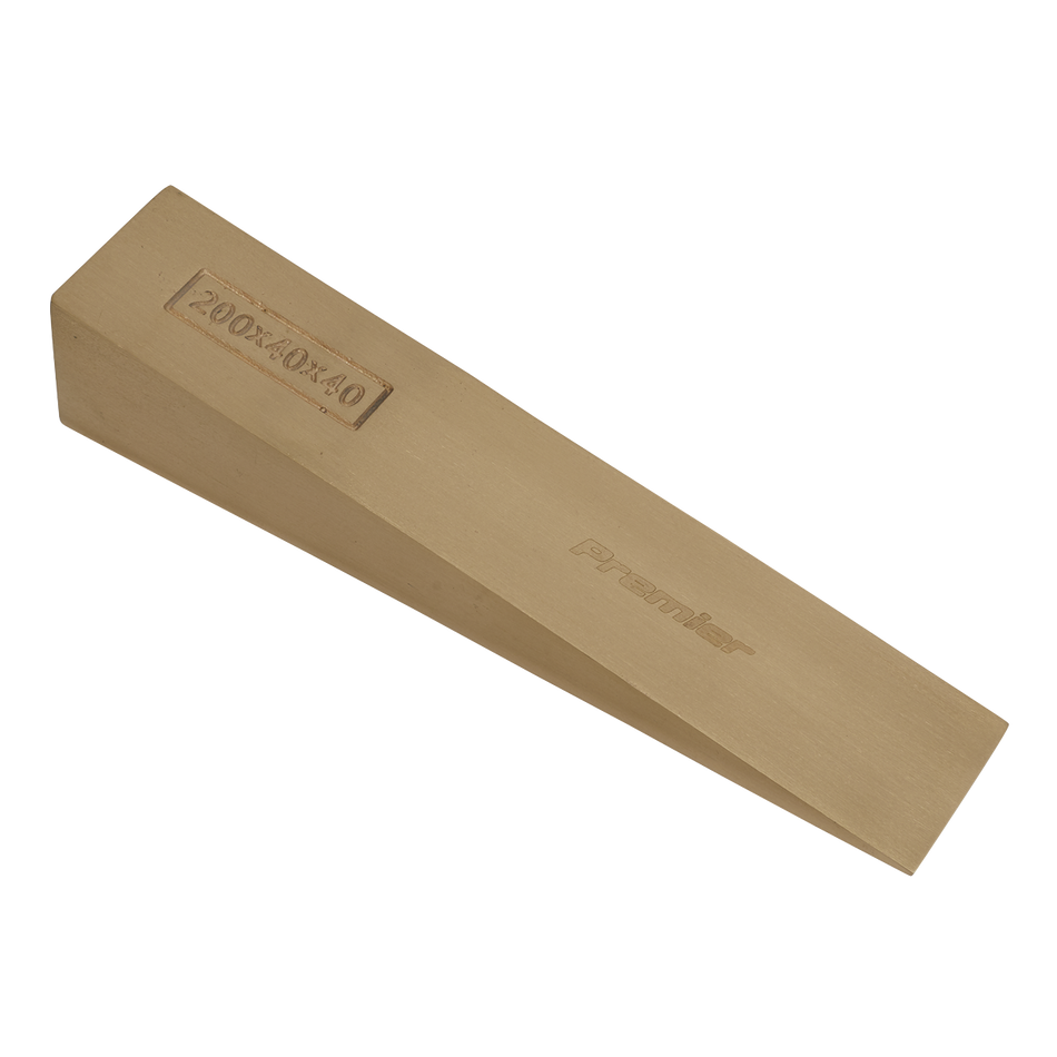 NS122 Premier Non-Sparking Wedge 200 x 40 x 40mm