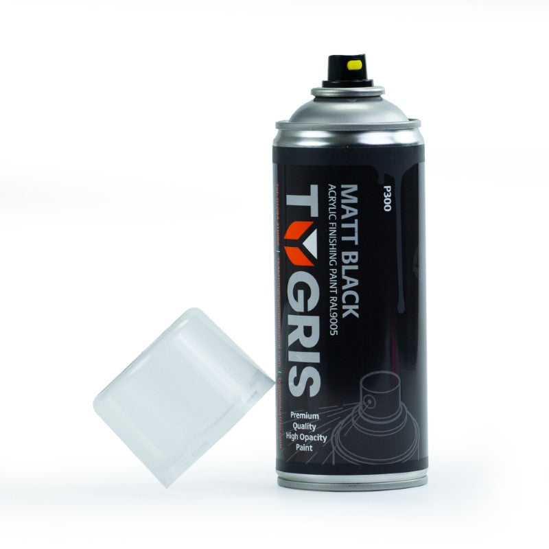 TYGRIS Matt Black Paint (RAL9005) 400ml