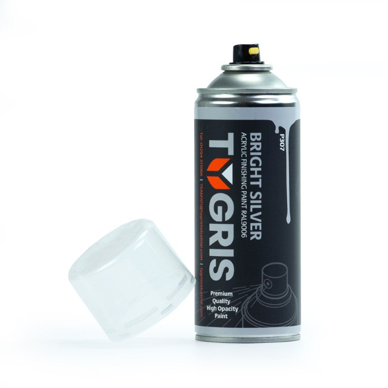 TYGRIS Bright Silver Paint (RAL9006) 400ml