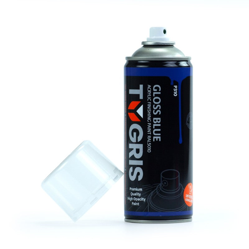 TYGRIS Gloss Blue Paint (RAL5010) 400ml