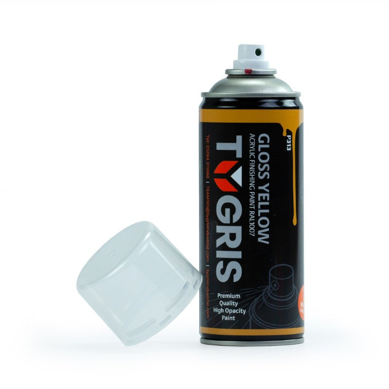 TYGRIS Gloss Yellow Paint (RAL1007) 400ml