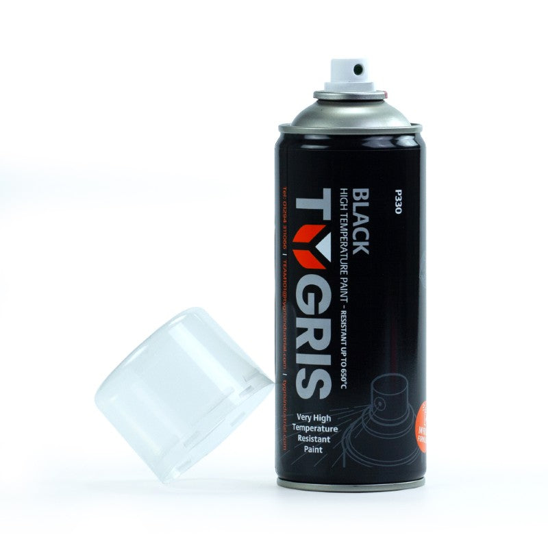 TYGRIS Black High Temperature Paint 400ml